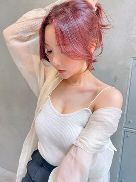 エース (ACE) ACE 横浜 小顔カット×くすみピンク