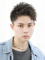 ベーア(Bar)&nbsp;短髪ジェットモヒカンツーブロックショートワイルド