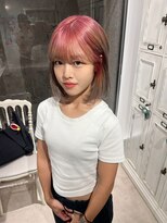 クレビア 名古屋(CreBiA)&nbsp;ピンクルーツカラー/ボブ