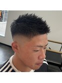 スキンフェードカット