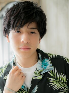 グルーミングサロン バーバー キャッスル 北浦和西口(Grooming salon Barber Castle) 20代30代斜めバングダークアッシュスマートマッシュX北浦和