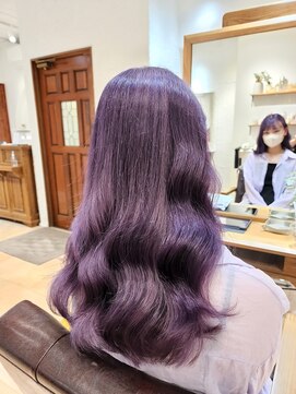 アマレット(Amaretto) 【パーソナルカラー診断×パープル】髪質改善