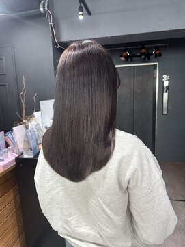 ロフティー 清澄白河(LOFTY) シンプルなのに洗練された透明感カラー／髪質改善トリートメント