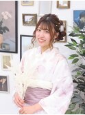 夏にピッタリ！サイドアップ♪