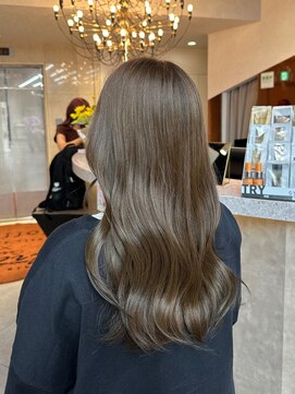 ソワンドブレスセルン 心斎橋(soin de brace cerne) 艶髪/オリーブカラー/透明感カラー/暗髪/心斎橋