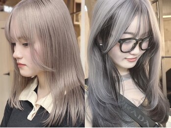 ジィルム(XELM)の写真/研究し尽くされたブリーチ技術で作るXELMオリジナルcolor☆緻密な計算で、理想以上の仕上がりに誰もが納得