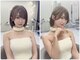 リノ 港店(Rino)の写真/ばっさりカットしなくても雰囲気が変わるレイヤーカット。華やかさと柔らかさを兼ね備えた小顔ヘアに[港区]