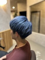 ニッケ ヘアーデザイン(nikke hair design)&nbsp;メンズスタイル　ブリーチカラー
