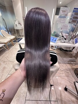 ケンジ 平塚 アネッタ(KENJE annetta) ★ハイトーン×パープルシルバー