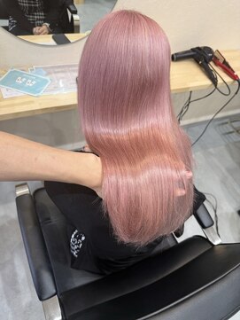スイヘアデザイン 久留米(suii.. hair design) ペールピンク/ブリーチ/ダブルカラー/NOBU