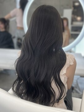 アイシー 表参道(ICY) 【ワンホン風かわいいヘア】ダークグレージュ/オリーブグレー