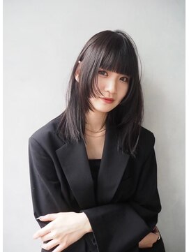 セーヌパス(CEINE PATH) 【中目黒】姫カットレイヤーカット+透明感艶イルミナカラー