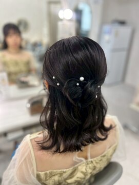 ラモ(RAMO) カチモリハーフアップ