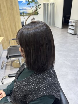 フルショウ 栄店(FURUSHO) 白髪ぼかしボブ