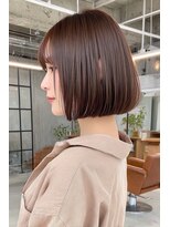 ケシキ 表参道 原宿(kesiki.)&nbsp;ぱつっとボブ・ショート/前髪あり/絶壁解消/20代/30代/大人