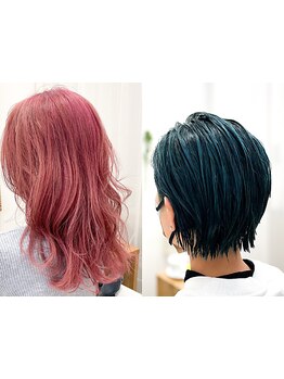 幅広いカラー提案をしてくれるから、理想の色味を叶えてくれる♪あなただけの特別なカラーを☆