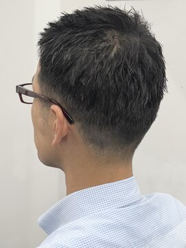 シベルバレー 横浜(sibell) メンズマッシュツーブロックシースルーマッシュマッシュウルフ