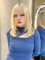 ロンドアンメゾン 原宿(Lond un Maison.) ミディアムレイヤーカットハイレイヤーカット似合わせカット0218