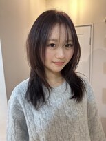 アミリ 代官山(AmiLi) カシスカラー×レイヤーカット