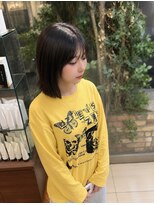 ファーレンピュアスウィート(fahren-pure-suite)&nbsp;タッセルボブ／韓国風暗髪／カラーお悩み相談／和光市朝霞市