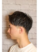 グレイスフルバーバー 新宿パークタワー店&nbsp;新宿ビジネスマン◎黒髪ナチュラルツーブロック