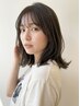 カット×前髪(バング)矯正【※お顔周り部分まで範囲変更+￥2000】￥7000～