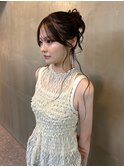 韓国ヘア/ヘアセット/おだんごヘア/くるみちゃんヘア