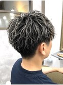 ★シルバーハイライトメッシュ★