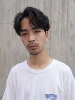 バイフィフス 原宿/表参道(by fifth)&nbsp;ルーズパーマシャドウパーマセンターパートツーブロック刈り上げ