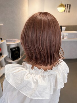 アース 大曽根店(HAIR&MAKE EARTH) まろみピンクブラウン
