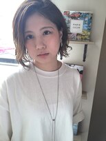 ヘアーデザイン シュシュ(hair design Chou Chou by Yone)&nbsp;☆chouchou☆ラフにキマる耳かけショートボブ♪