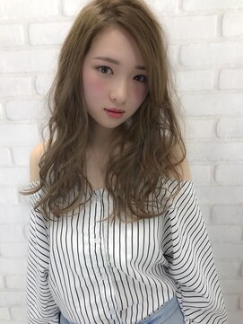 ルノン(LUNON) 【LUNON】透け感UP！×外国人風アッシュベージュカラー