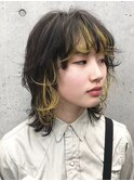 【小杉拓馬】ウルフカット×インナーカラー
