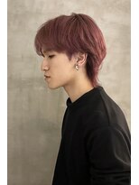 イル(ill)&nbsp;メンズ ウルフ ピンク 大須 ブリーチ