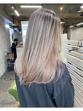 アポロ 横浜駅店(apollo) nao☆ダメージレスバレイヤージュ