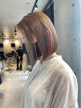 エース (ACE) 【ACE】切りっぱなしボブ×イルミナカラー