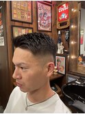 メンズ　フェードカット