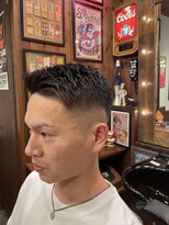 ヘアーデザイン スワロー(hair design Swallow) メンズ　フェードカット