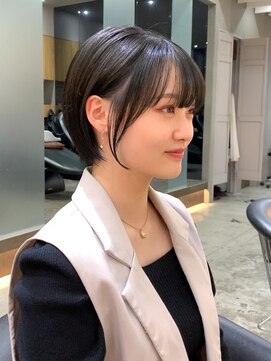 ロンド 表参道店(Lond) Lond表参道【伊杏】エヌドットカラー 透明感カラー 小顔ショート