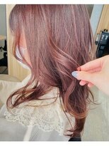 アン たまプラーザ(un) ◆ピンクベージュカラー【たまプラーザ髪質改善オージュア】