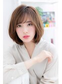 【macaron】大人カワイイ♪エアリーAラインカールボブa