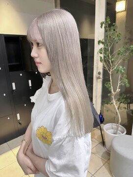 シーク 天神(SEEK) 【SEEK 茶木】ホワイトミルクティーベージュ