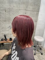 ヘアーラボ ハチ(HAIR LABO HACHI) レッド