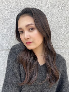 メイカ(MEIKA) ”重ためのレイヤー×デジタルパーマ”　なかもと はな