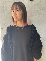 カンナ オーガニック ヘアデザイン(CANNA ORGANIC & HAIR DESIGN)&nbsp;【CANNA/代官山】裾ピンクボブ