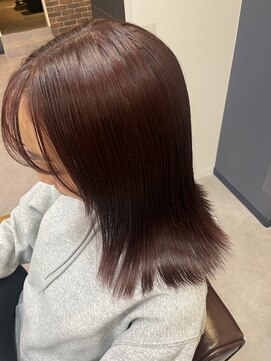 フラッグ(flag) レッドブラウン