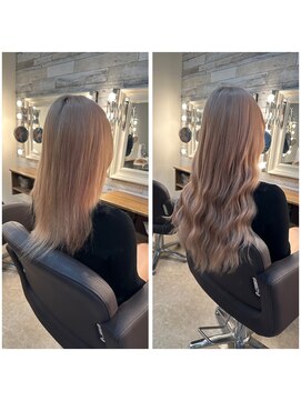 ヘアメイクサロン ゼロ(ZERO) 春に向けて☆ピンクベージュ