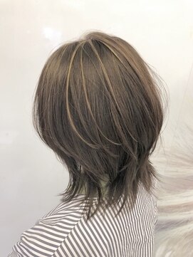 デザイニングヘアードゥ(designing hair Deux) ハイライトネオウルフ