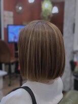 ムー(mu-) 切りっぱなしボブ