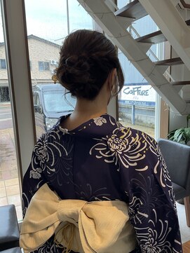 コアフィールフィス(COIFFURE fils) 新規お得クーポンあり【見附　今町】浴衣ヘアセット
